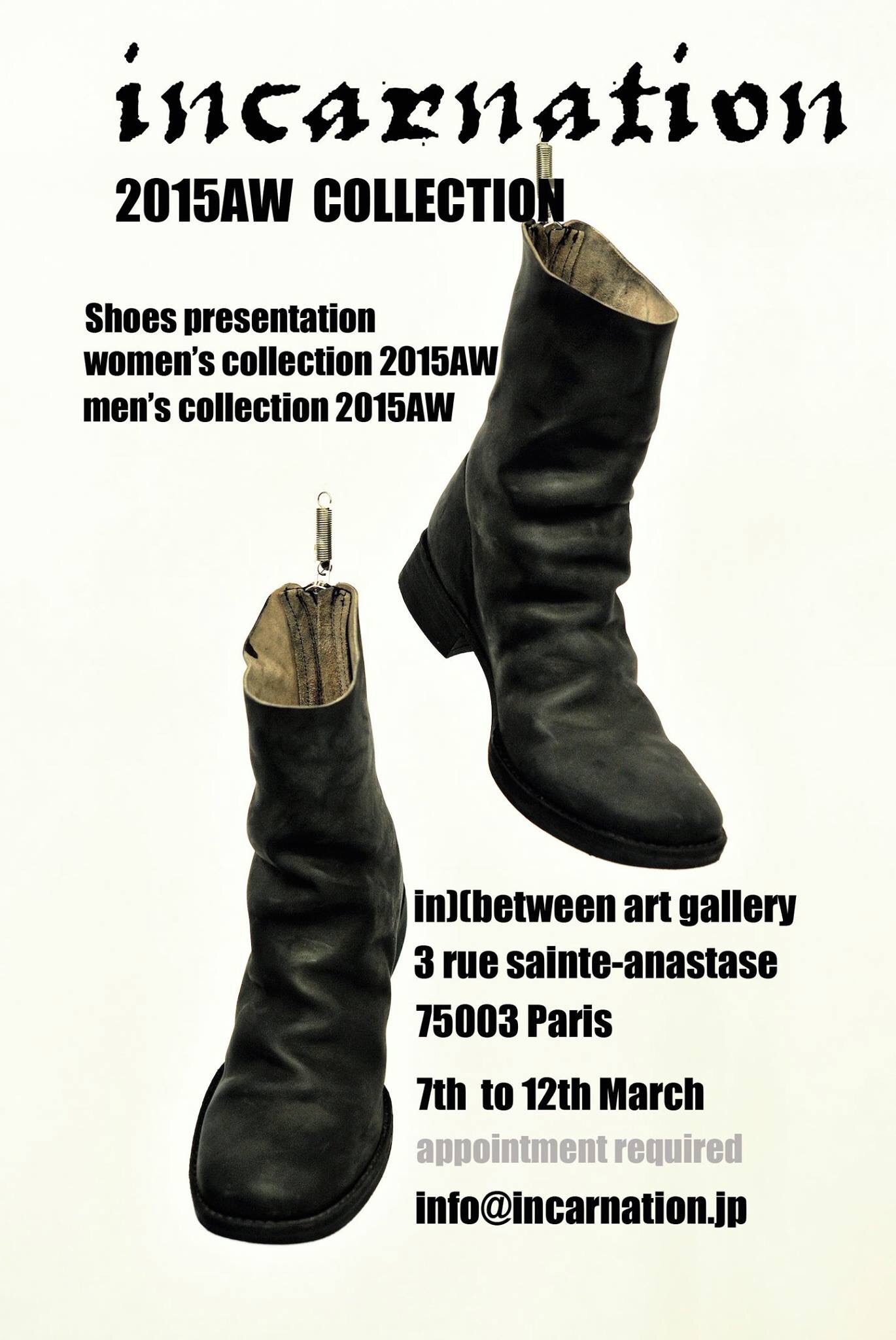 2015 AW exhibition Paris women’s fashion week